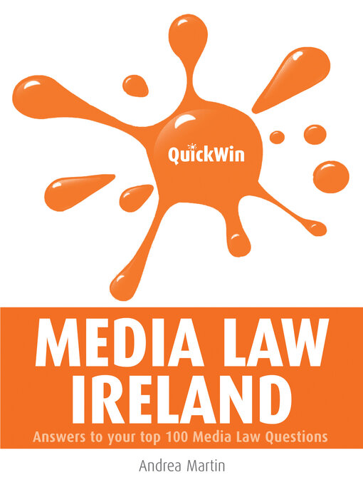 Title details for Quick Win Media Law Ireland by Andrea Martin - Available